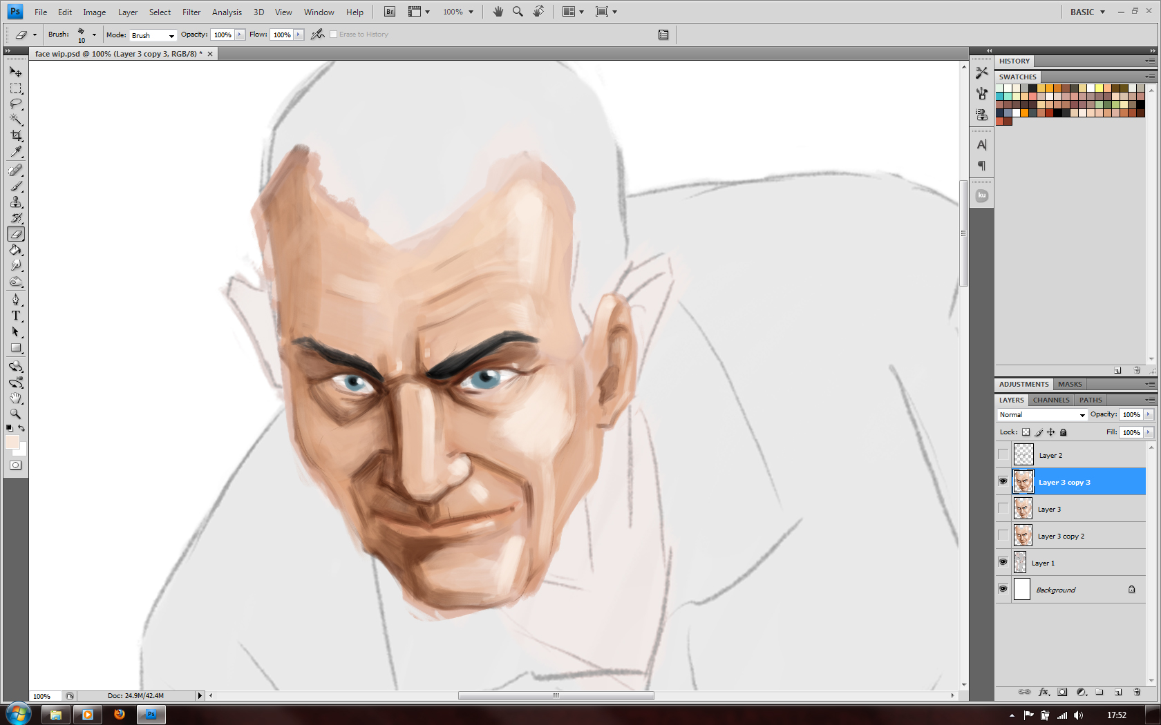 Old Man WIP1