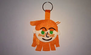 Lizbeth Character Keychain