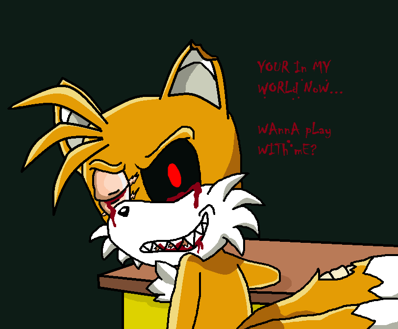 Tails.EXE by poppingperi on DeviantArt