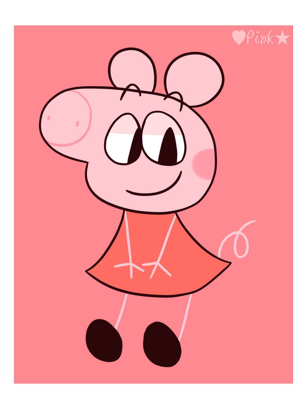 pepper pig by Pinkpinguin4572 on DeviantArt
