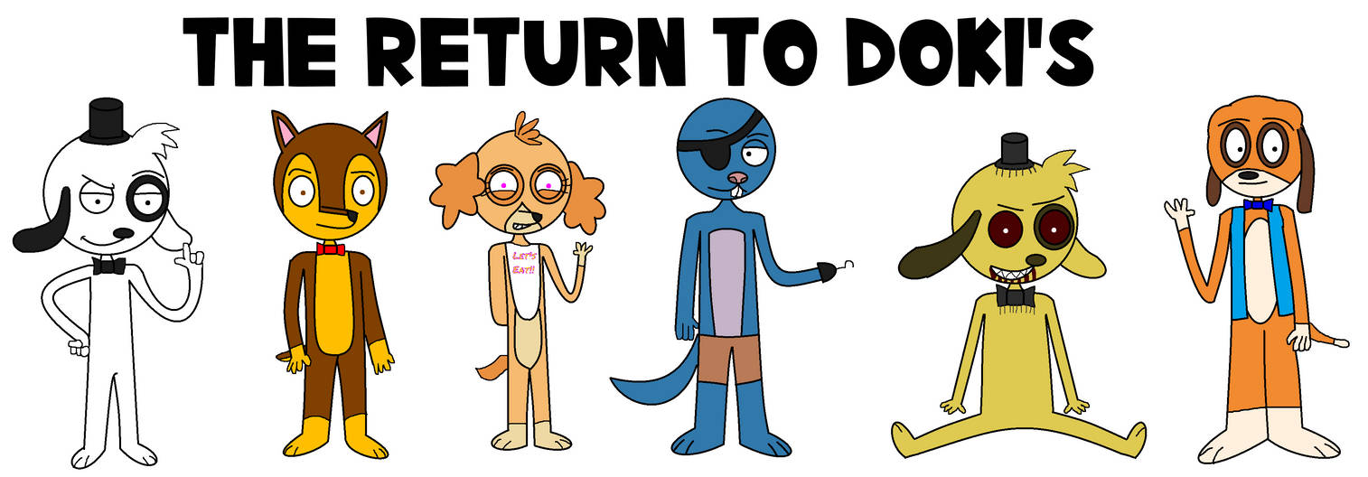 Every Doki The Return to Doki's Characters by JohnnytheWolf07 on DeviantArt