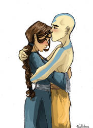 Katara+Aang