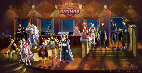 Digimon 14th Anniversary