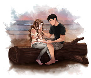 Renesmee and Jacob