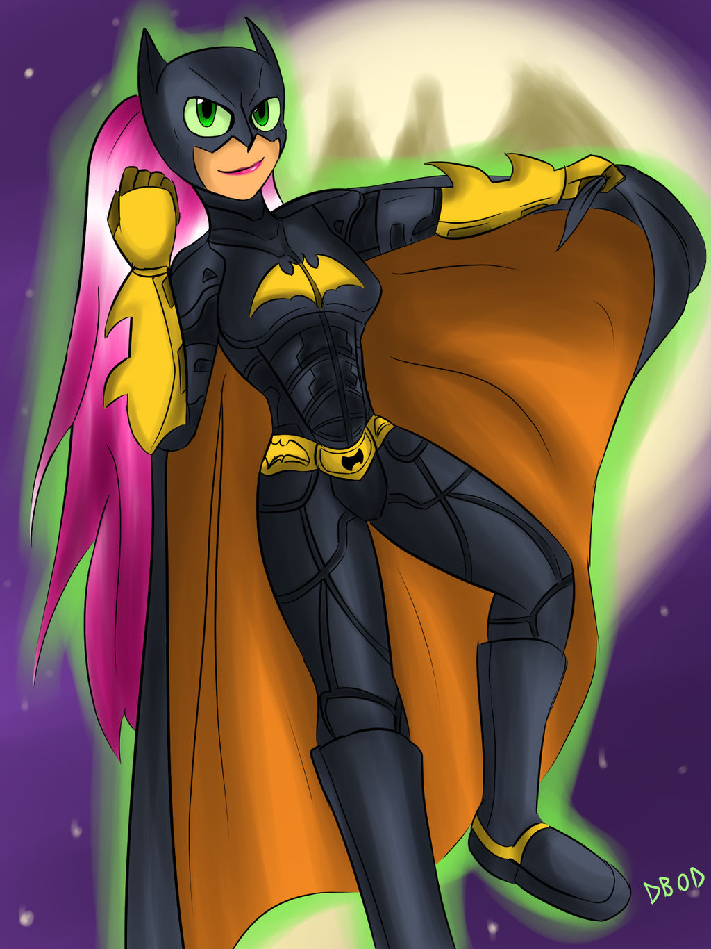 costume batgirl Starfire in