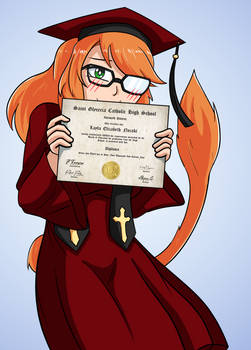 Patreon Reward - Len's graduation