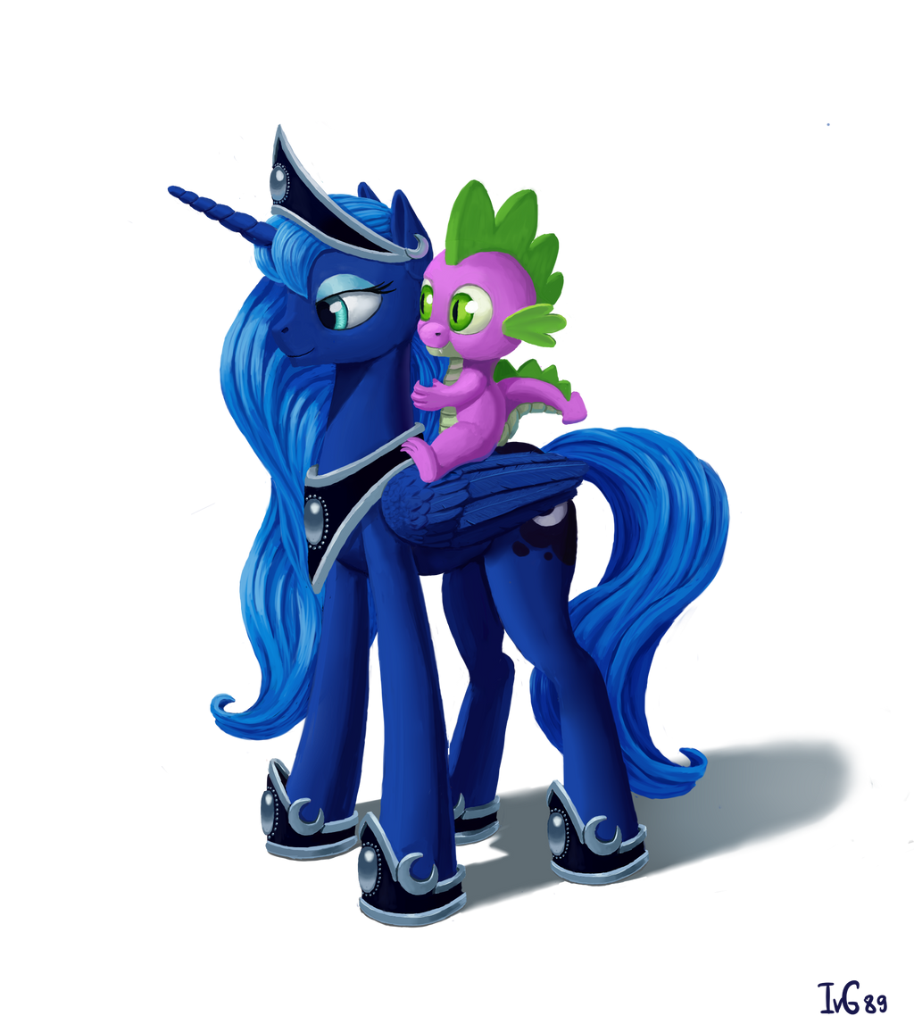 Luna and Spike