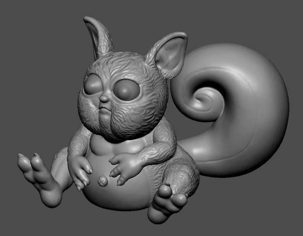 Quick Creature Progress by doomer13 on DeviantArt