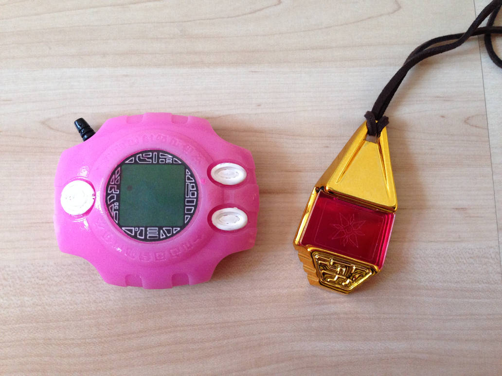 Karis Rosa Digivice and Crest - Digimon Adventure by Jiianaa on DeviantArt