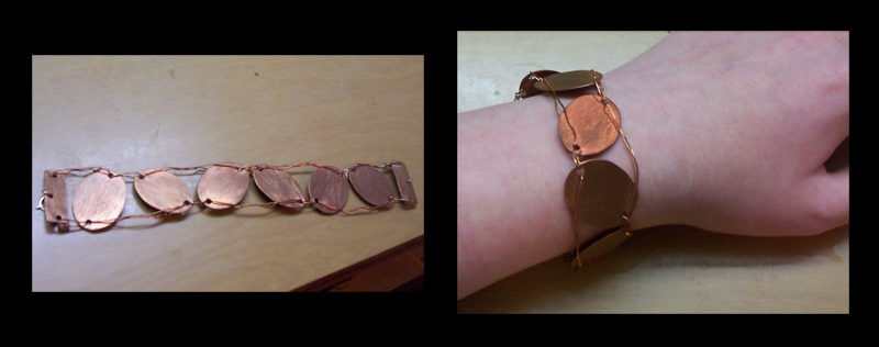 copper bracelet