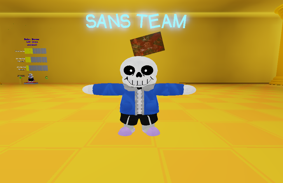SANS MODEL IS DONE! by lemonadebois on DeviantArt