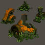 Spring ruins