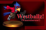 SSBM WestballzTrophy by danimation2001