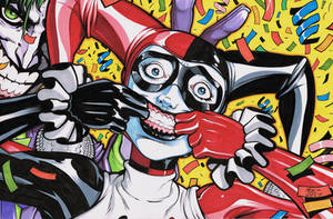 Markers #0003 harley and joker