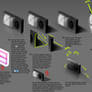 shadow reflection tutorial #0001 Learnuary