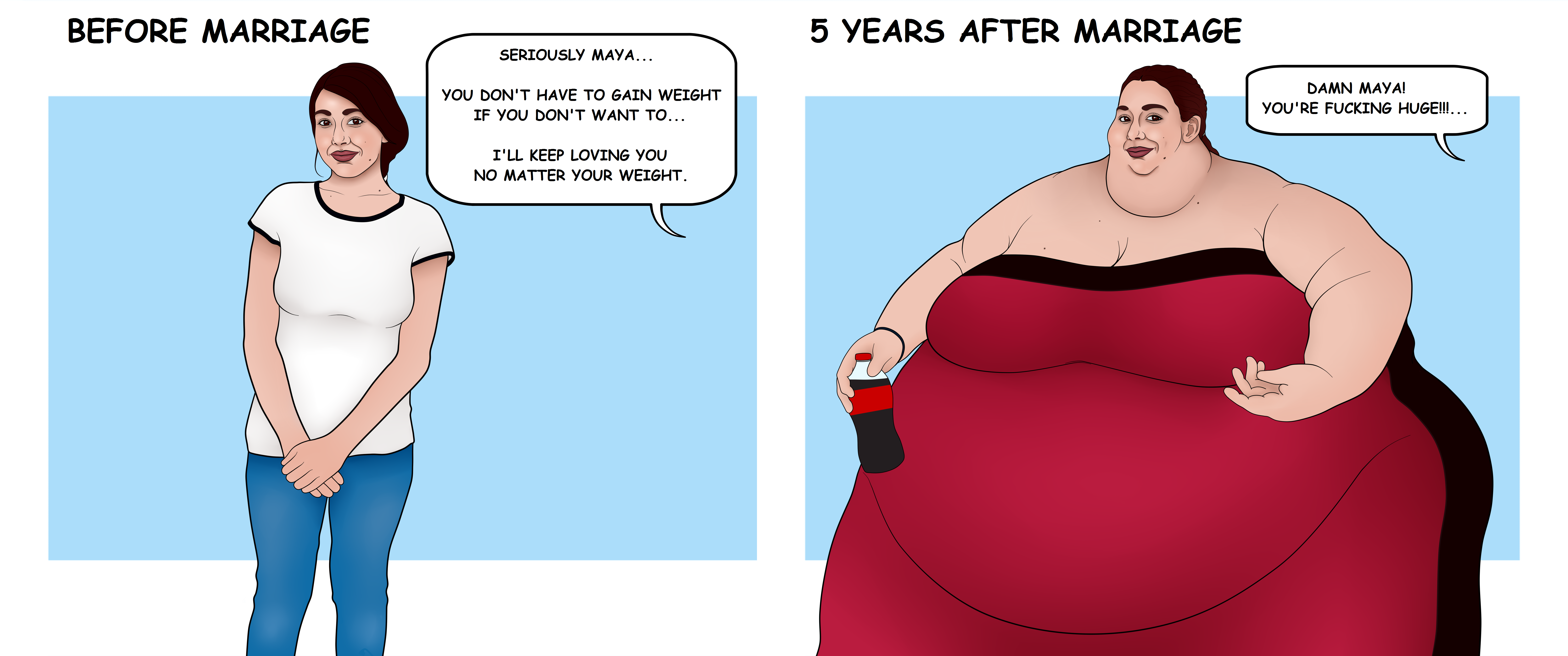 Maya Drooping Before and After - Maya by therandom19 on DeviantArt
