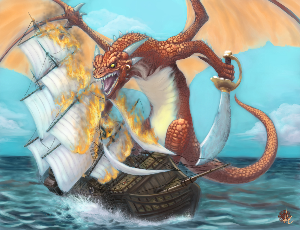 Seafang Ridley, Pirate Dragon