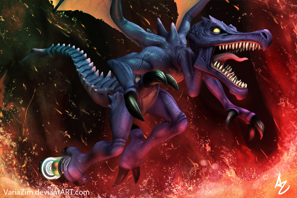Ridley's Lair. by VariaZim on DeviantArt
