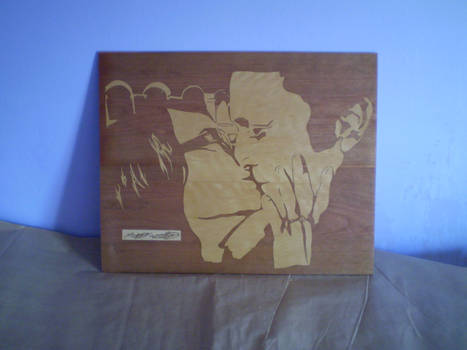 Marquetry Portraits.