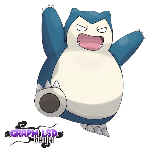 Render - Pokemon Ronflex by LysandreFoly on DeviantArt