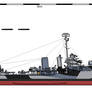 USS Hull DD-350 (December 1944) - Measure 31/6D