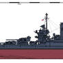 USS Idaho BB-42 (April 1945) - Measure 21