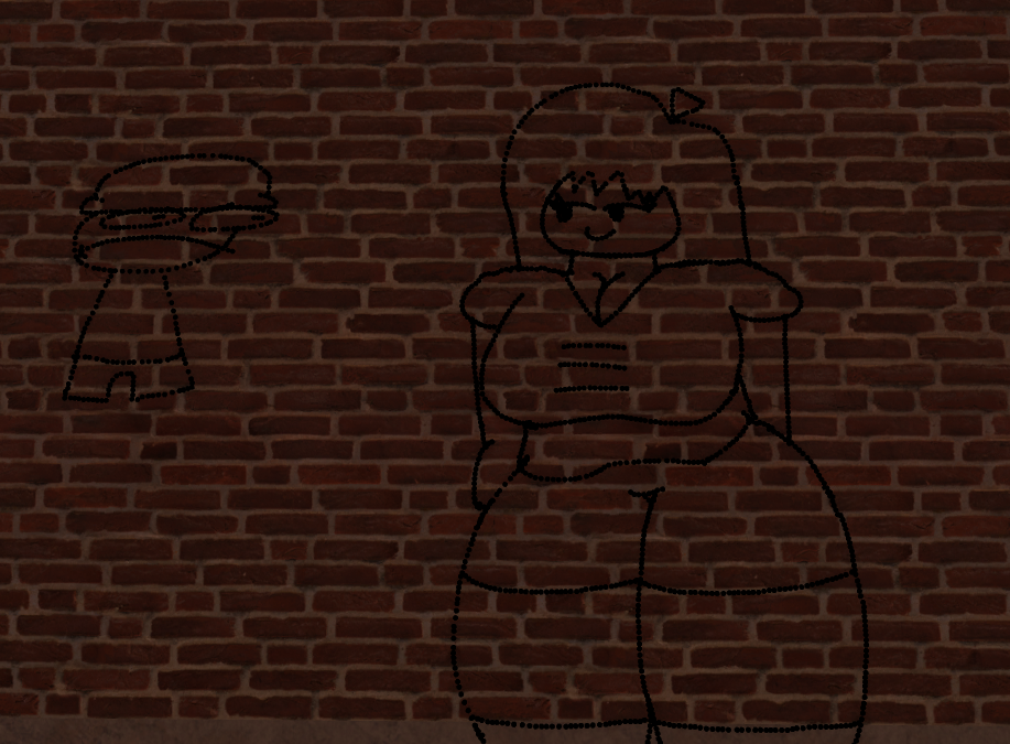 Random Drawing I did in Spraypaint by Zimmerguy on DeviantArt