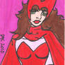 ACEO Peaceful Scarlet Witch