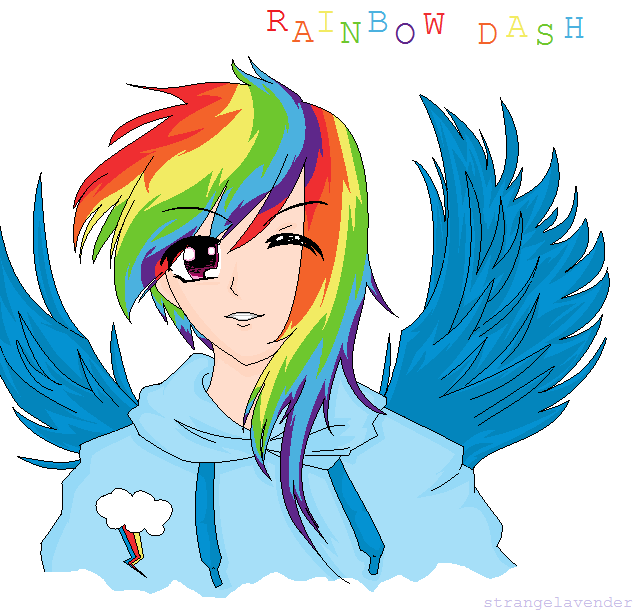 Rainbow Dash As A Human?