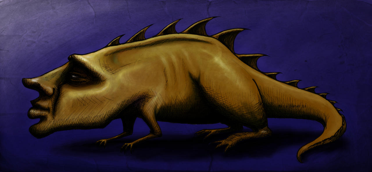 Slink - Coloured Version by SmellyPrawn on DeviantArt