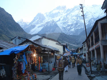 Road in a Himalayan Town II