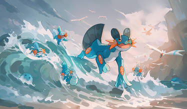 Beach Day - Pokemon