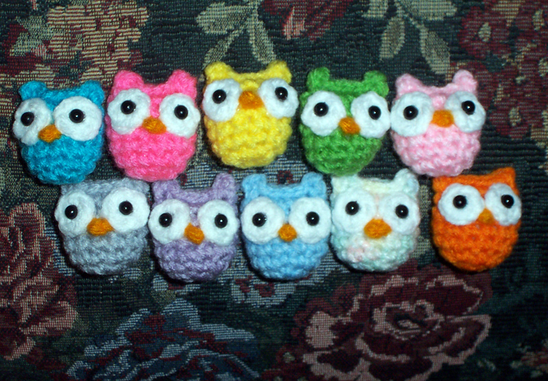 Little Hoots - Tiny Crochet Owl Monsters