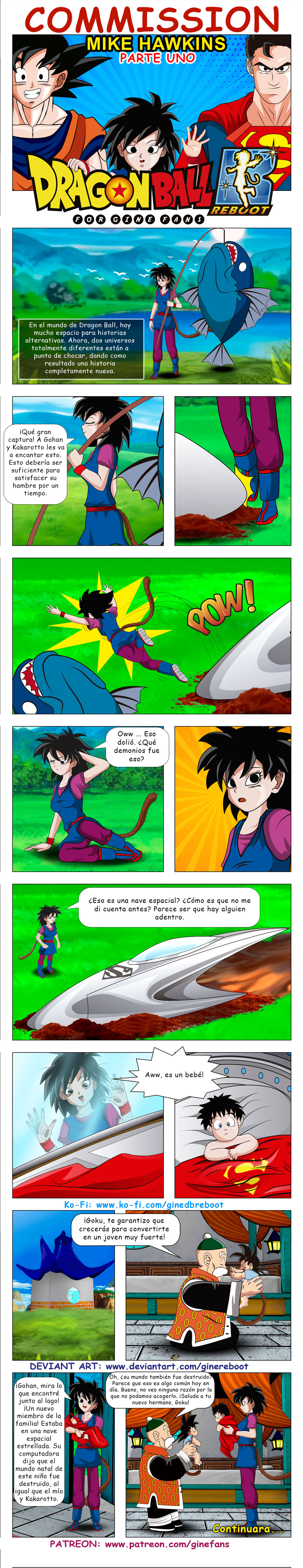 01 - Goku and Kal-El Hermanos --COMISION-- ESPANOL by GineReboot on  DeviantArt