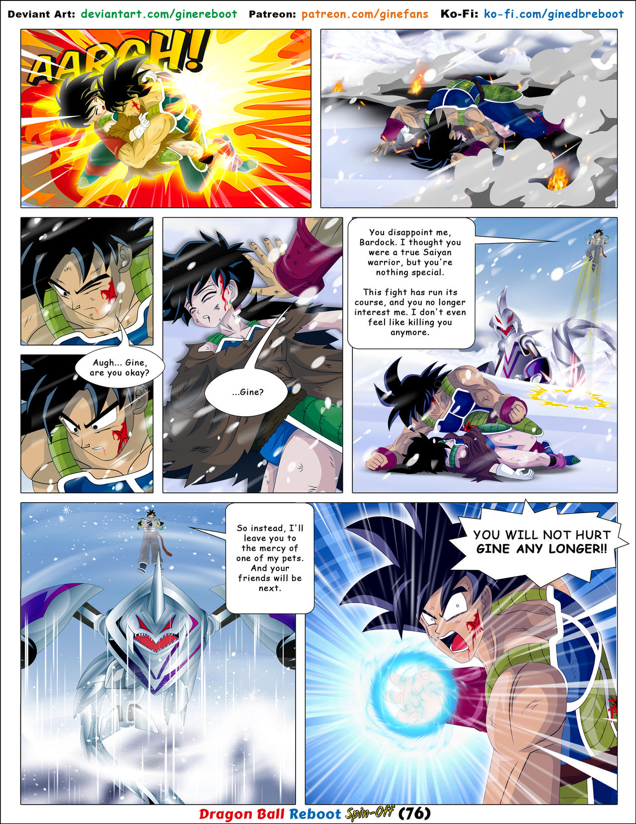 76 DBReboot - Spin-Off -ENGLISH- by GineReboot on DeviantArt