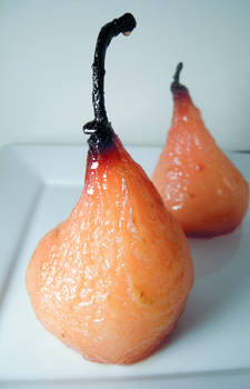 Honey-Glazed Roasted Pears