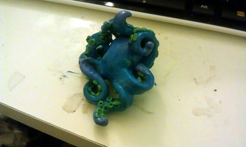 Polymer Clay Octopus