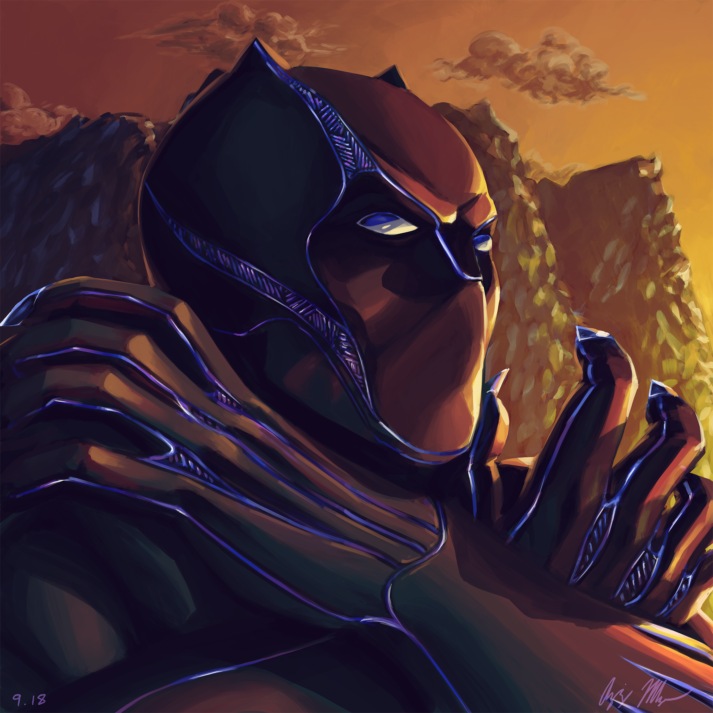Black Panther | Sunset