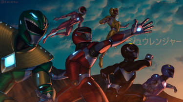 Iron Man x Power Rangers