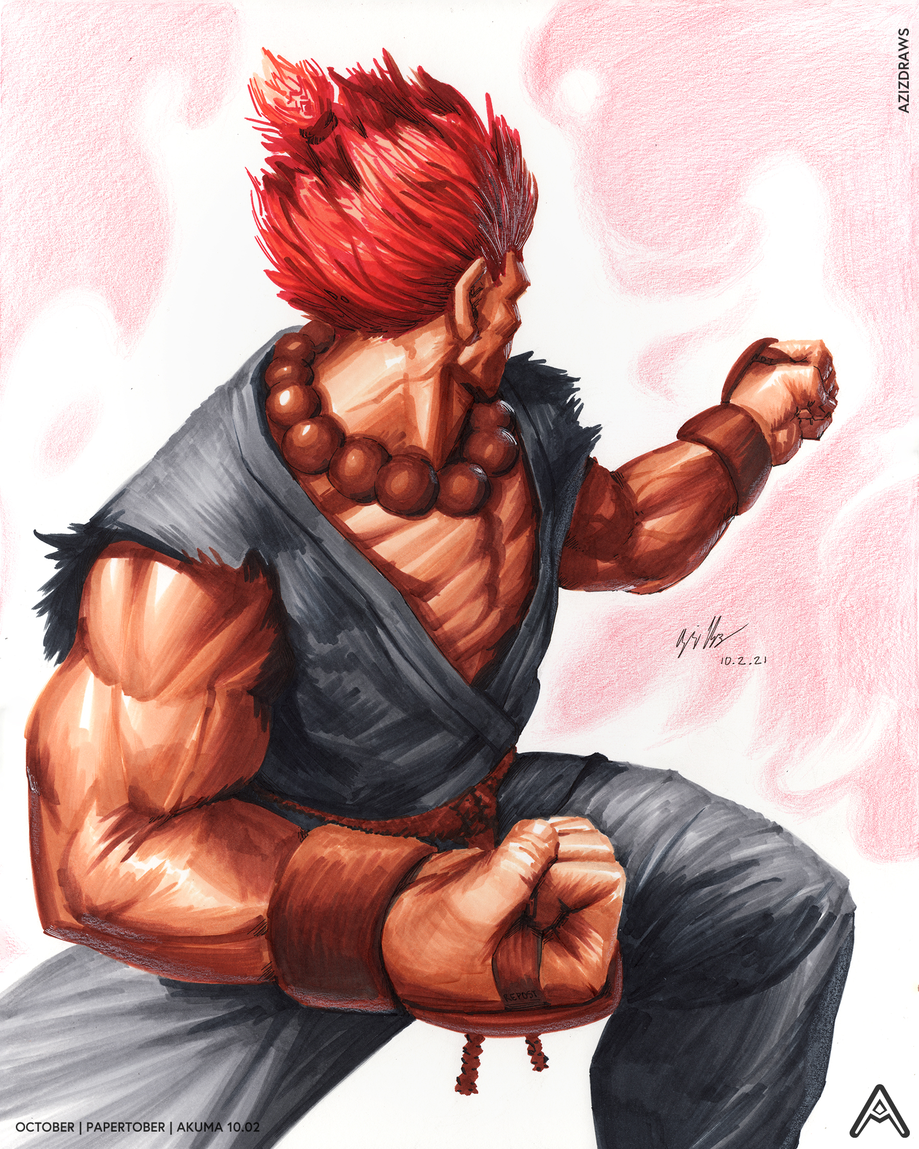 AKUMA: SUPER STREET FIGHTER 2 by viniciusmt2007 on DeviantArt