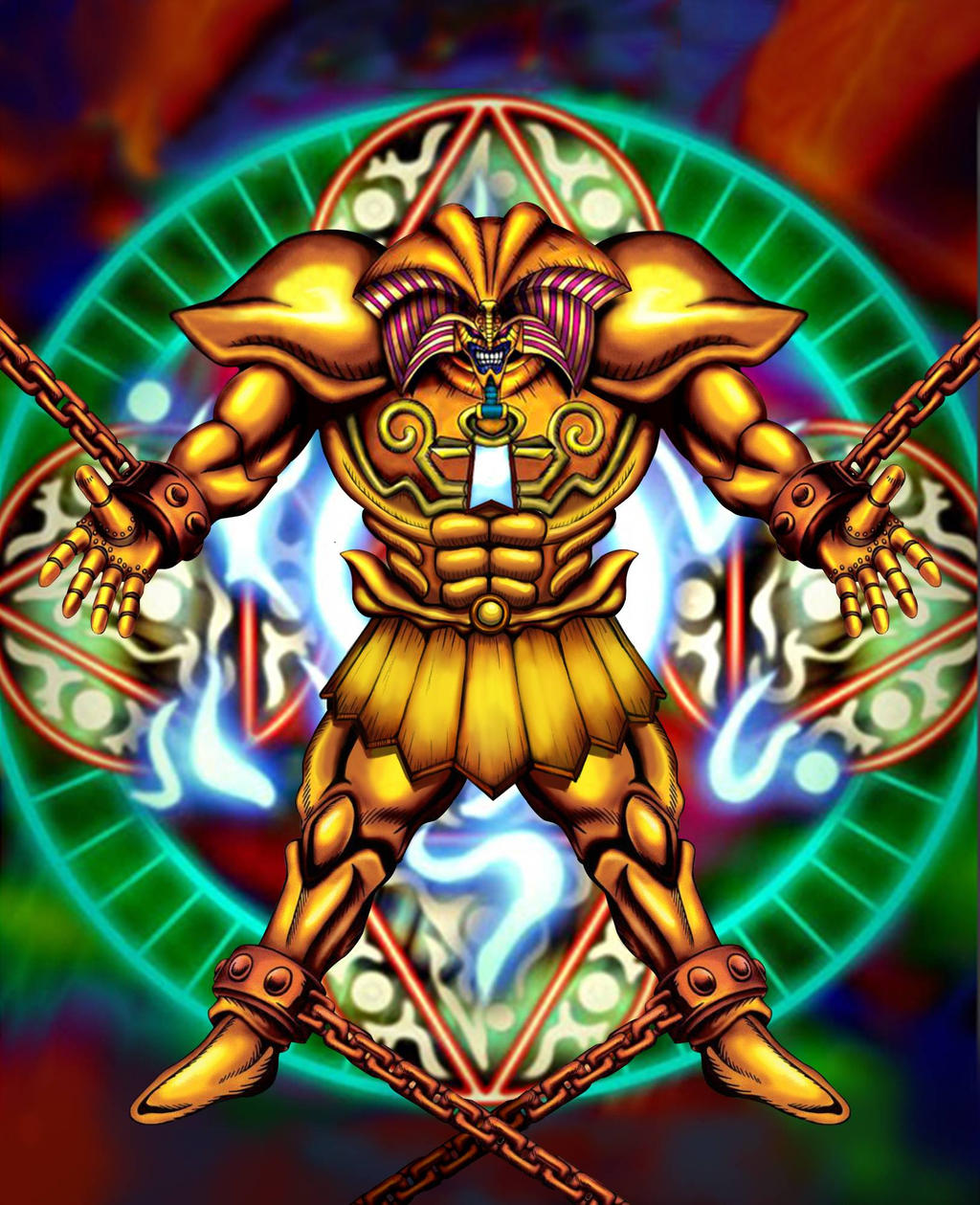 exodia the forbidden one by ybjwell on DeviantArt
