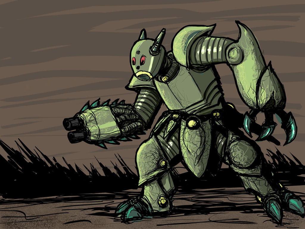 Alien Armored Bug by ToddSchumacher on DeviantArt