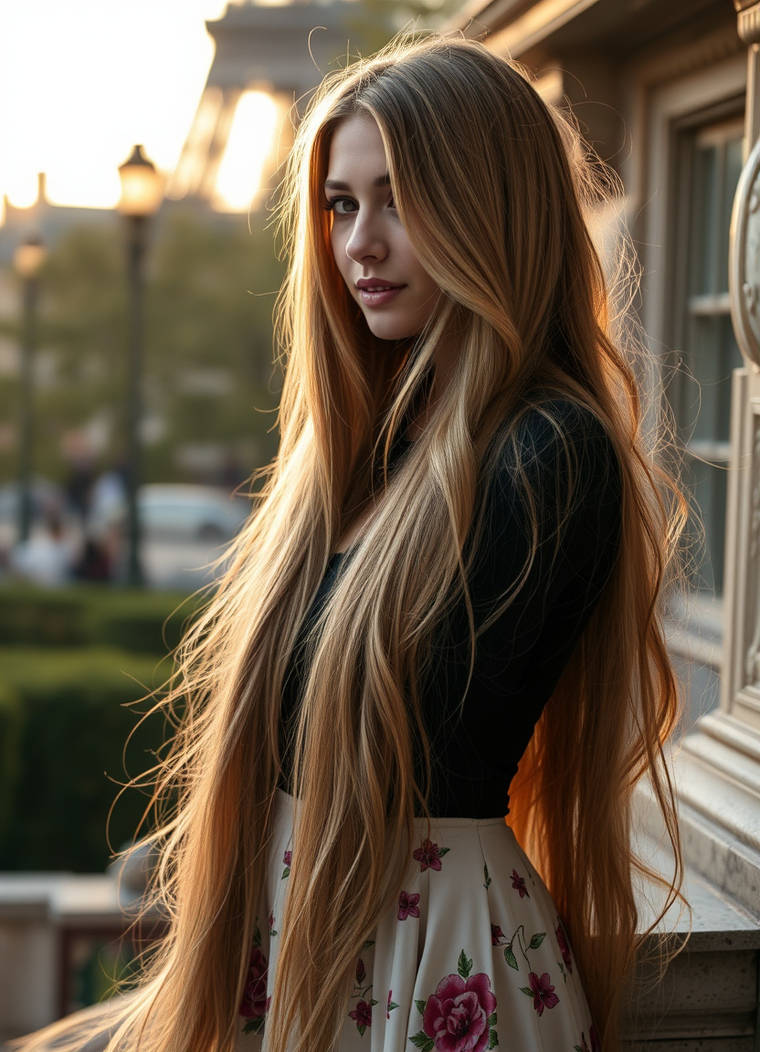 You love my hair? Thank you lady!