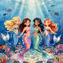 mermaid dance party