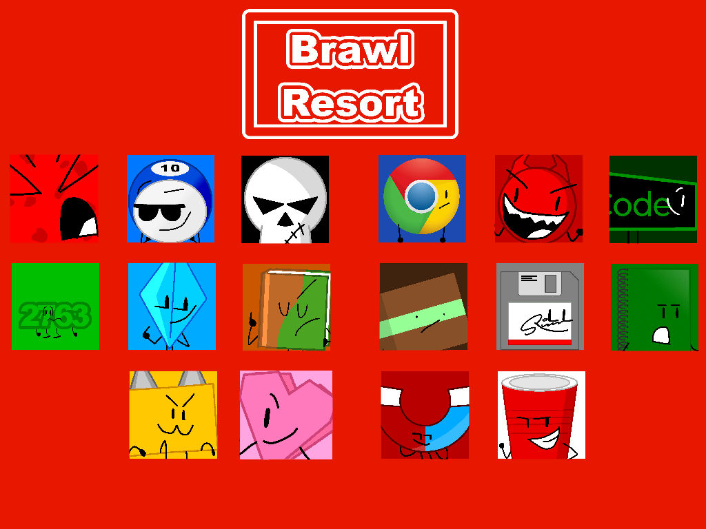 Brawl Resort CAST! by rentroid on DeviantArt