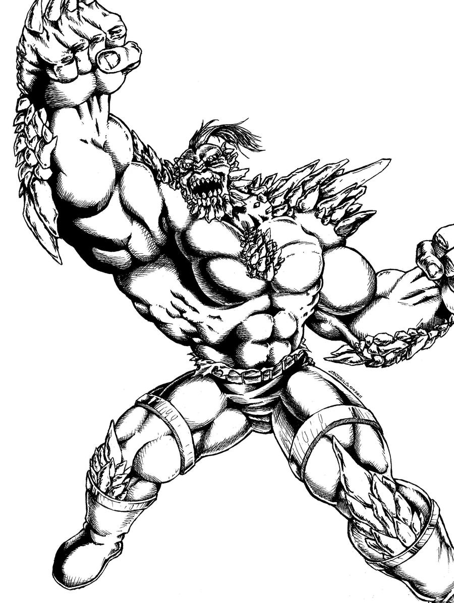 Doomsday Rex Drawing Doomsday by originalnameless on DeviantArt