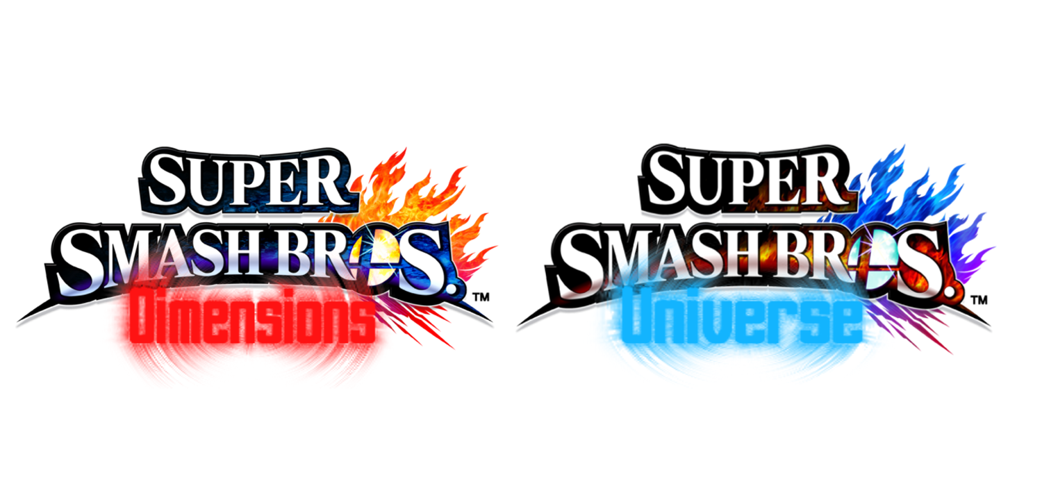 Super Smash Bros. Dimensions and Universe logos