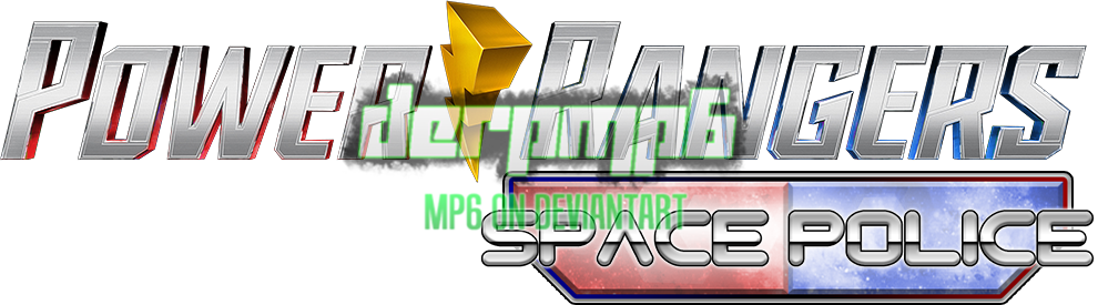 Power Rangers SPACE POLICE logo by DerpMP6 on DeviantArt