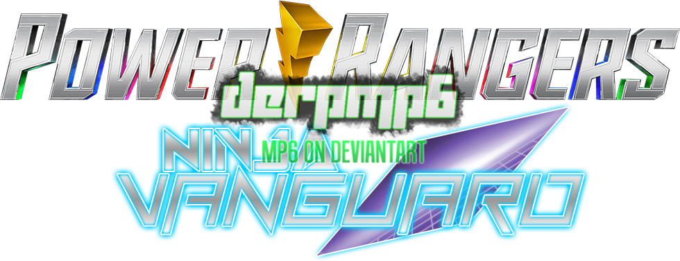 Power Rangers NINJA VANGUARD logo by DerpMP6 on DeviantArt