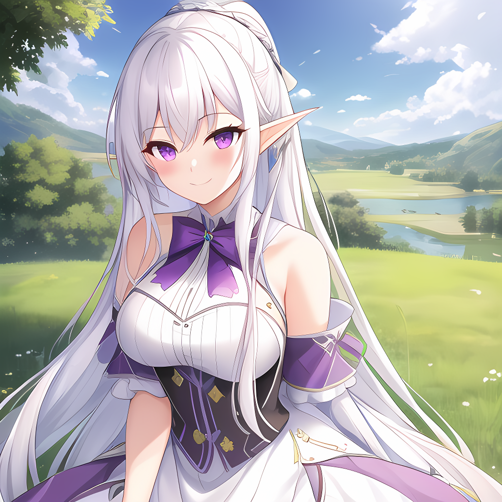 Elf anime girl deals